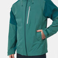 Custom Logo Men's Hard Shell Jacket Windproof Waterproof Fabric Outdoor  Multipockets Jacket