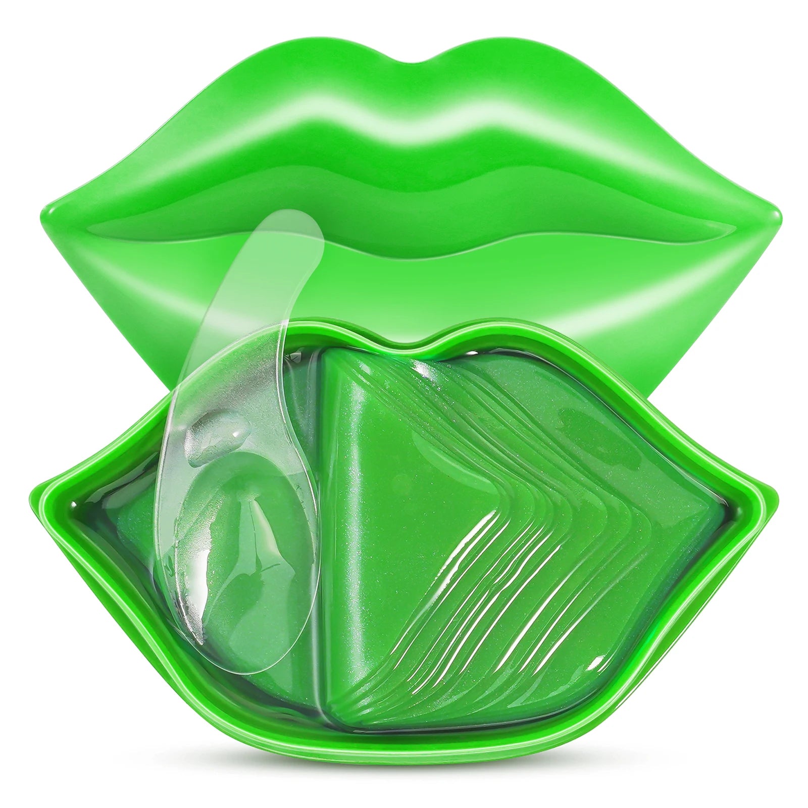 SEFUDUN Natural Aloe Vera Lip Mask Lady Crystal Collagen Jelly Lip Sleeping Moisture Mask