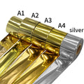 64cm*240m Factory Price Imitation Gold Foil Roll Offset Printed Metal Wallpaper for Art Furniture Decoration