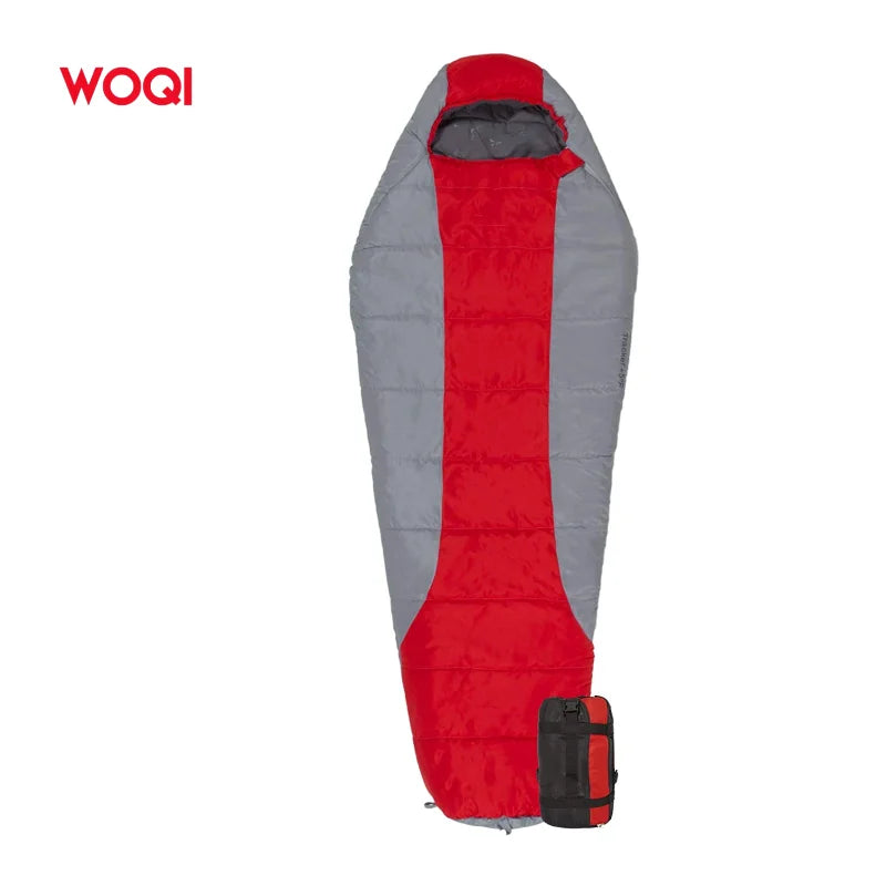 WOQI Hot Selling Top Brands High Quality Emergency Splice Durable Sleeping Bag with Drawstring for Traveling