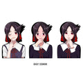 Custom 3D Motion Stars Anime Design Cartoon Sticker Shinomiya Kaguya Laptop Waterproof Eco-friendly UV Printed PET Material