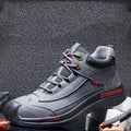 New Anti Smashing Anti Piercing Steel Toe Head Construction Site Work Shoes Waterproof Electric Welding Safety Shoes