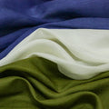 Solid Color Silk Linen Fabric Georgette Mulberry Silk Clothing Dress Silk Blend Linen Fabric