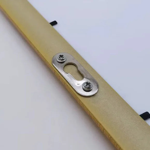 HongZun 37*14mm Arch Round Metal Iron Plain Galvanized Silver Photo Picture Frame Hanger Wall Hook Export Box