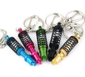 Coilover Keychains Auto Part Model Automotive Accessories Shock Absorber Keychain Keyring