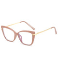 Kenbo Eyewear 2021 Cat Eye Anti Blue Light Glasses Womens Oversized Colorful Tr90 Optical Frame