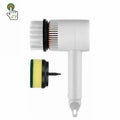 New Cordless Cleaning Brush Electric Spin Scrubber with 6 Replaceable Brush Heads
