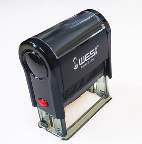 WANXI Self-Inking Stamps S-15x40 Plastic Stamps Automatic Sellos