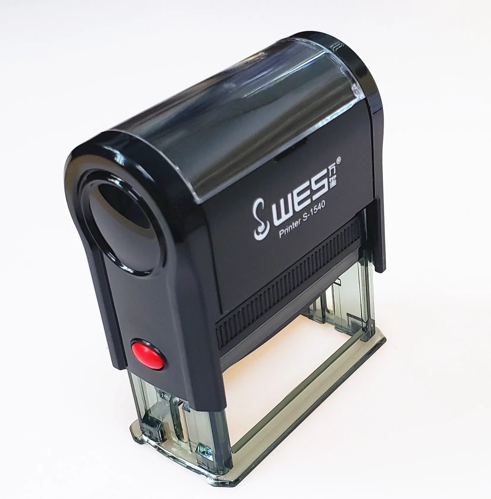 WANXI Self-Inking Stamps S-15x40 Plastic Stamps Automatic Sellos