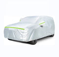 Woqi All Weather Universal Fit Waterproof Sun Shade PEVA Cotton SUV Car Cover for Outdoor With Reflective