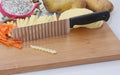 437 Professional Stainless Steel Wavy Potato Cutter Kitchen Chip Knife Vegetable Chopper Kitchen Tool Knife