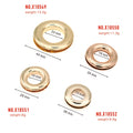 Eyelet 5mm for Multiple Size Logo Shoe Hoodies Metal Eyelets for Clothing Factory Manufacturer Washer