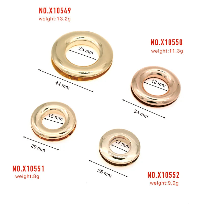Eyelet 5mm for Multiple Size Logo Shoe Hoodies Metal Eyelets for Clothing Factory Manufacturer Washer