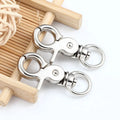 Swivel Clasp Hooks Keychain Split Key Ring Connector Clasp for Bag Belt Chains DIY Jewelry Making Findings