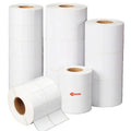 Custom 30*50mm Glossy Thermal Heat Resistant Barcode Roll Sticker Strong Adhesive Bar Code Label for Grocery Use