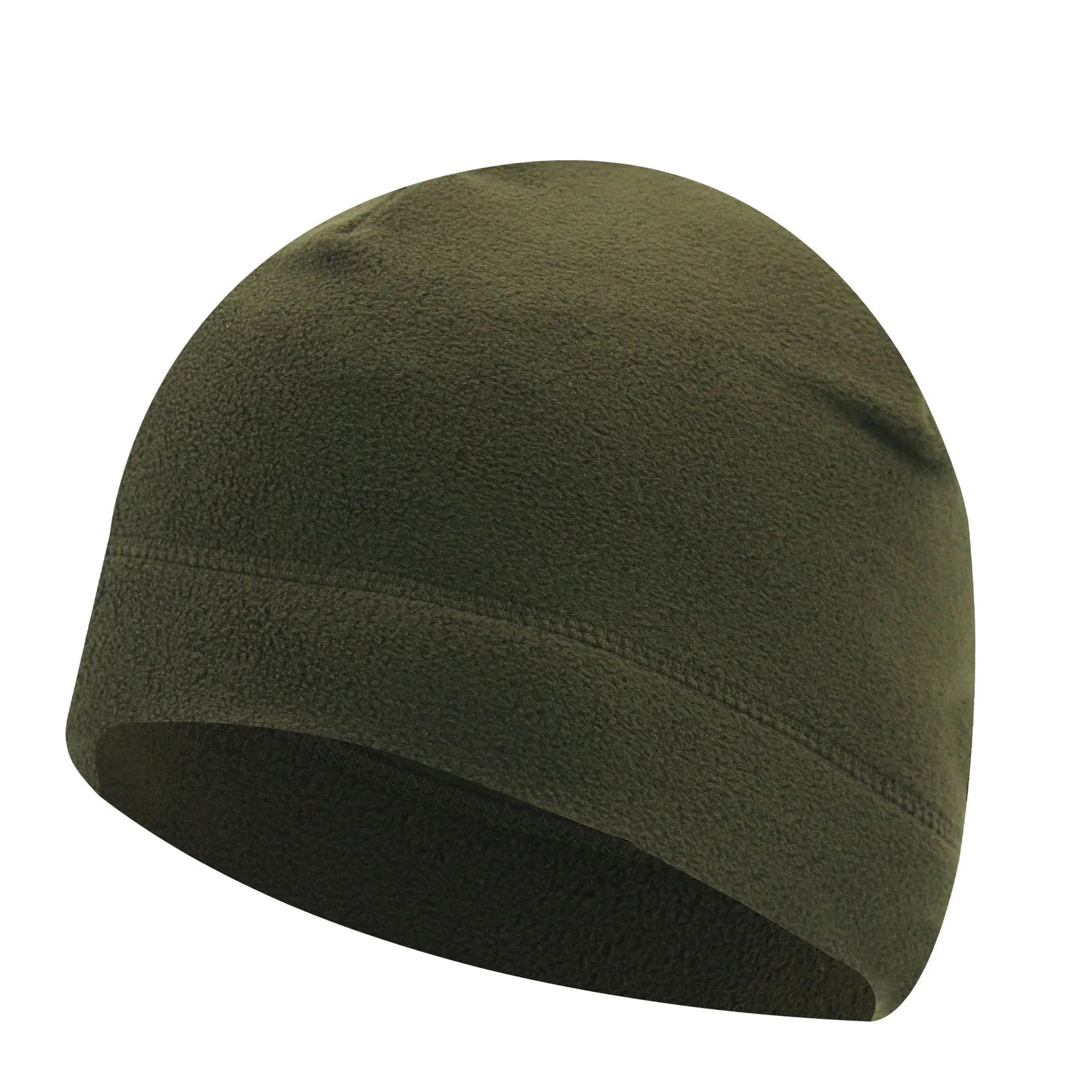 Winter Outdoor Warm Soft Headwear Skull Polar Fleece Beanie Hat With Custom Windproof Men Women Skiing Hiking Beanie Cap