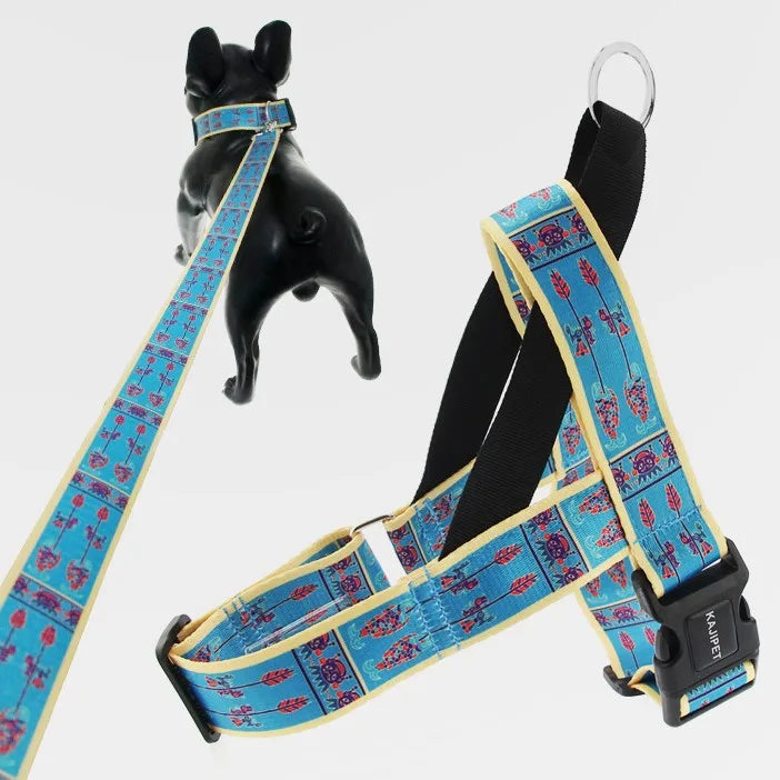 2023 Nylon No Pull Dog Pet Harness Adjustable Control Vest Do