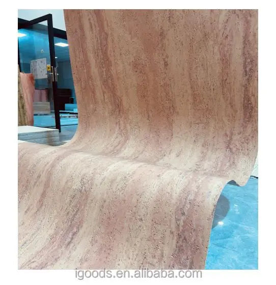 Travertine Porcelain Tile Flexible Stone Veneer Wall Tiles Series Limestone Stone Cladding with Clay Durable Stylish Wall Decor