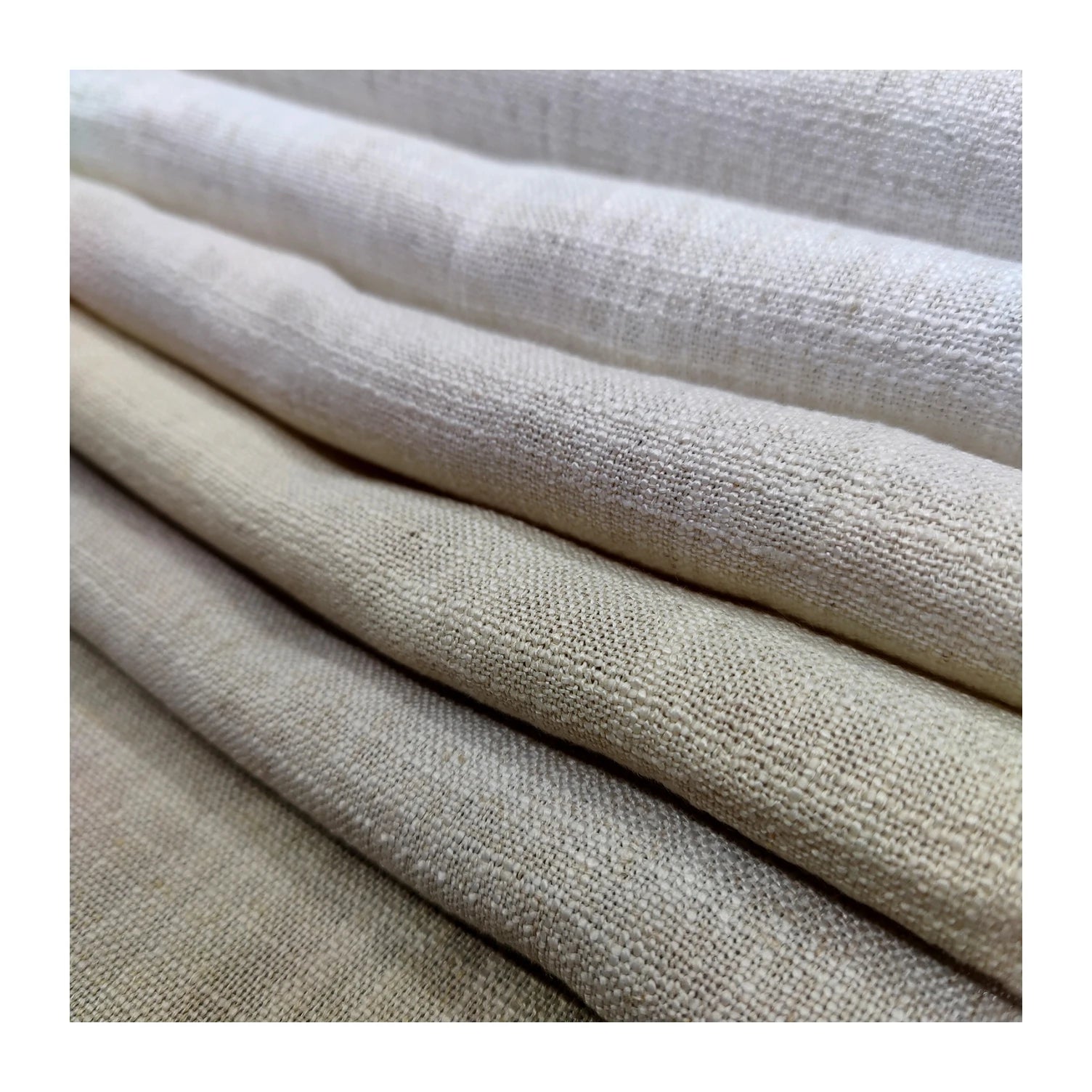 M&Y Jacquard 100% Polyester Woven Upholstery Fabric Linen Look Curtain Sofa Fabric Home Textiles Cushions Elevate Your Home's