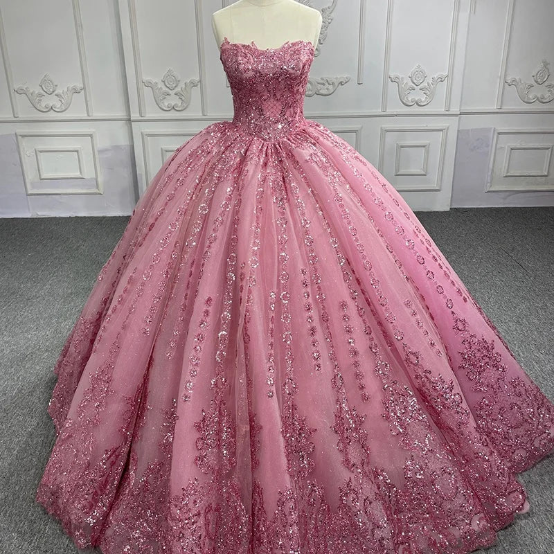 Jancember 6567 Lace Party Pink Party Birthday Women's Dresses Vestidos De Fiesta Largo Elegante