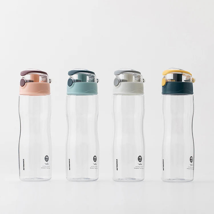 CHUNLIN BPA-Free Tritan Eco-Friendly Sports Water Bottle Customized Color Logo Reusable Leakproof for Boiling Water for Hiking