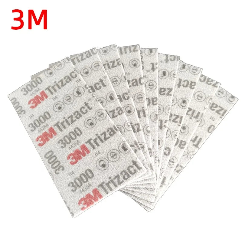 3M 30290 Pyramid Square Sponge Abrasive 3000 Grit 70/140mm Polished Sand Skin 5000