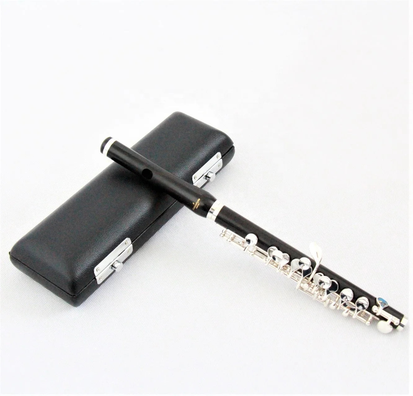 Factory Direct Sale Wholesale Silver Plated Ebony Piccolo Flute Instrument Chinese Piccolo Flute