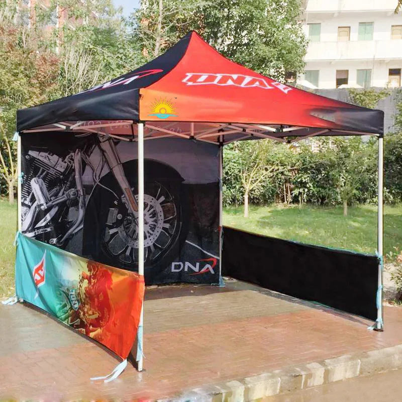 Custom Big Outdoor Branded 50mm Commercial Trade Show Folding Big Tent Popup Gazebo 20 X 10 3x6 10x20 10 X 20 Canopy Tent