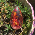 Wholesale Healing Red Garden Quartz Stone Water Tear Drop Pendants