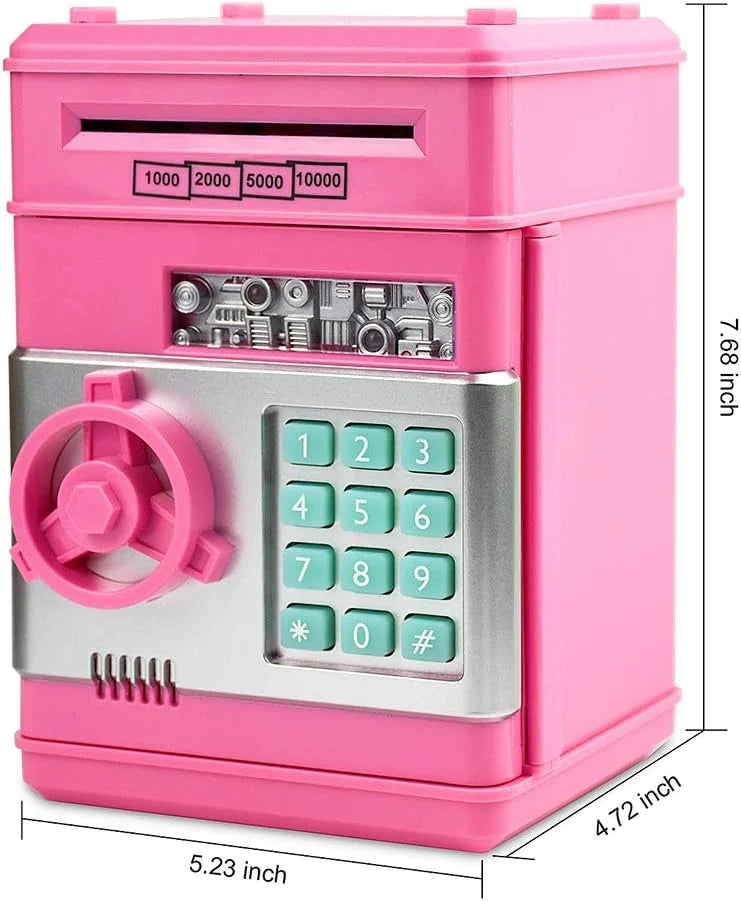 Multifunctional Plastic Party Centerpiece Gift Sublimation Money Boxes Piggy Bank & ATM for Wholesales