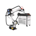 Intelligent Arm Robot Fiber Laser Welding Machine 1500W 2000W 3000W MIG/MAG 6 Axis Robotic Welding Automation Solution Supplier