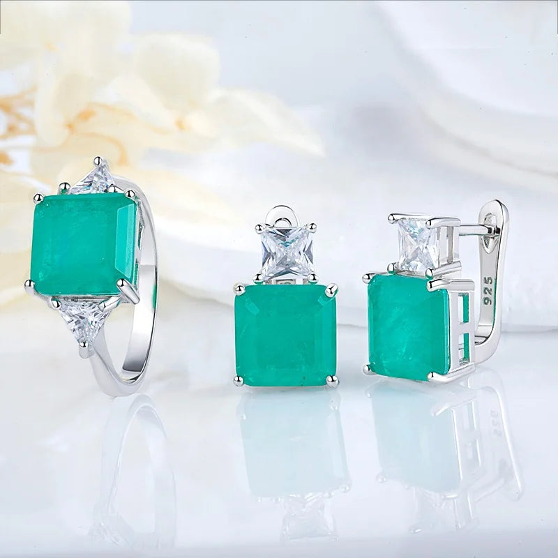 African Rhinestone Gold Plated Dubai Luxury Zircon Jewelry Set