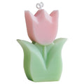 Handmade Small Flower Shape Cross Border Fragrance Tulip Scented Soy Wax Candle Luxury for Mother's Day-Wholesale Souvenir Gift