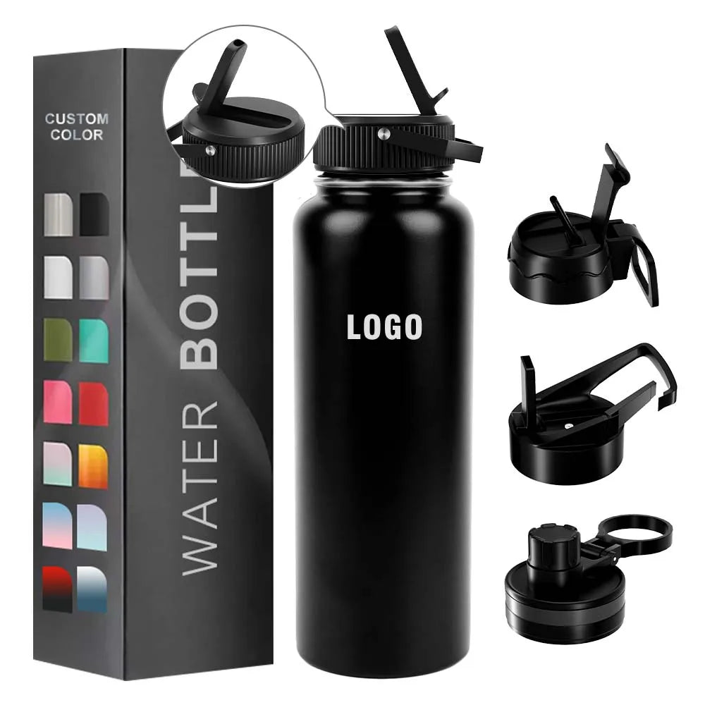 18oz 32oz Hot Water Bottle Water Bottle Stainless Steel Water Bottle for Kids School
