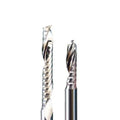 Hot Sale Spiral End Mill Router Bit Single Flute 3.17mm 4mm 6mm Shank for Aluminum Acrylic OEM Customized Support ODM Available