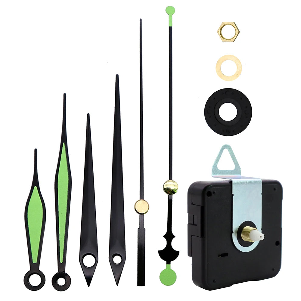 Wall Clock Hands Metal Hanger 5168 Sweep Clock Movement Parts Quartz Silent Clock Mechanism