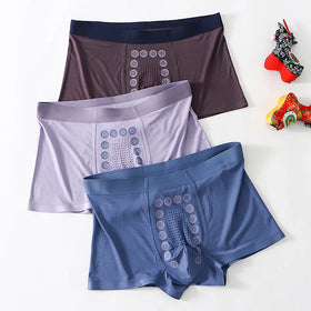 2024 Men's Underwear Anti-Wear Leg Sports Running Four Corners Large Size Long Loose and Breathable Boxer Briefs
