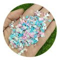 Mix Polymer Clay Pearls Rainbow Cloud Slices Sprinkles for DIY Making Nail Art Decoration Plastic Klei Mud Accessories
