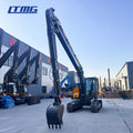 LTMG LTE150  15 Ton Crawler Excavator with 12m Extended Boom for Enhanced Reach and Versatility