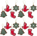 Cute Felt Hanging Christmas Ornaments Christmas Tree  Stocking  Star.