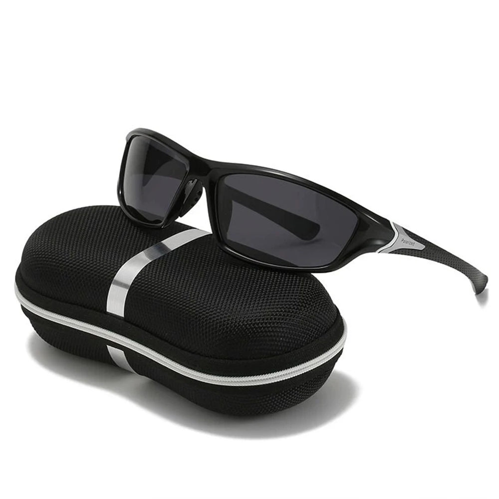 D120 Wholesale PC Frame Polarized Night Vision UV400 Driving Sport Sun Glasses Sunglasses