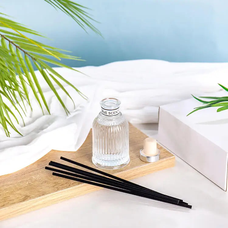 150ml Transparent Crystal Reed Diffuser Bottle Room Diffuser Bottles Ritual Bottle Diffusers Reed Diffuser Bottle with Box