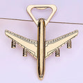 Wholesale Metal Airplane Bottle Opener for Promotion Souvenir Wedding Airplane Bottle Opener