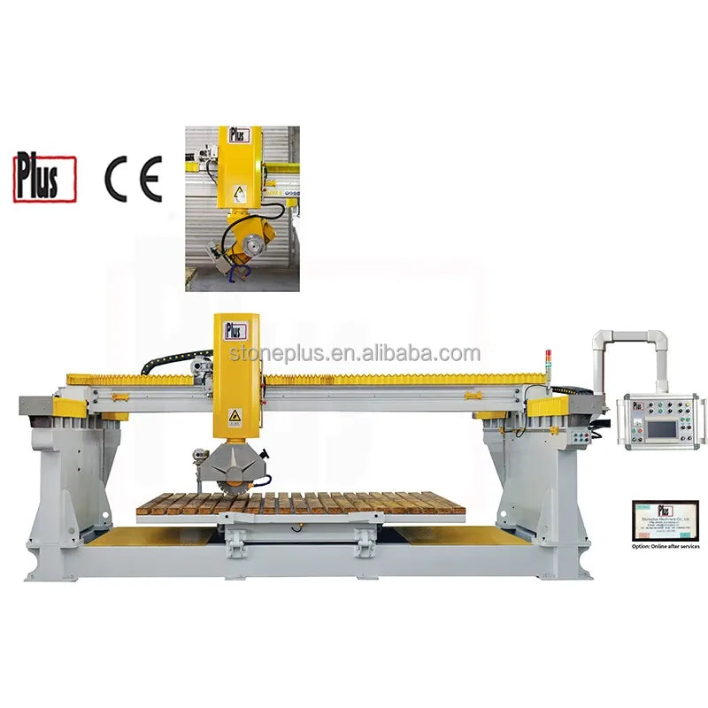 Express 600 (Mitre Cut 400-600mm) High-Accuracy Stone & Ceramic Cutting Machine with Motor & Pump 15KW Power