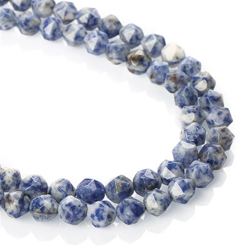 Wholesale 10mm Faceted Chalcedony Stone Beads Natural Round Loose Stone Beads for Jewelry Making