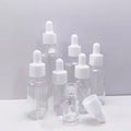 Wholesale 5ml & 10ml Essential Oil Pipette Dropper Bottle with White Cap Manufacturer's Low Price Replacement for Eye Drops