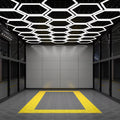 ZT/C203 Car Showroom Lamp Led Linear Car Detailing Light Aluminium Car Workshop Lamp Garage Lighting