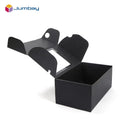 Custom Made Boxes Black Folding Clear Pvc Cardboard Made Shoe Box With Window