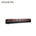 Led 8 Eyes Stage Led Dj Light Moving Light Beam Spider 8X12W Led Bar Beam Light for Dj Ktv Disco Pub Theater Club Bar