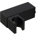 Black Universal Adjustable Hand Shower Arm Mount Bracket Brass Shower Head Holder